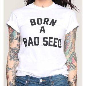 Born A Bad Seed Vintage Tee, size Small